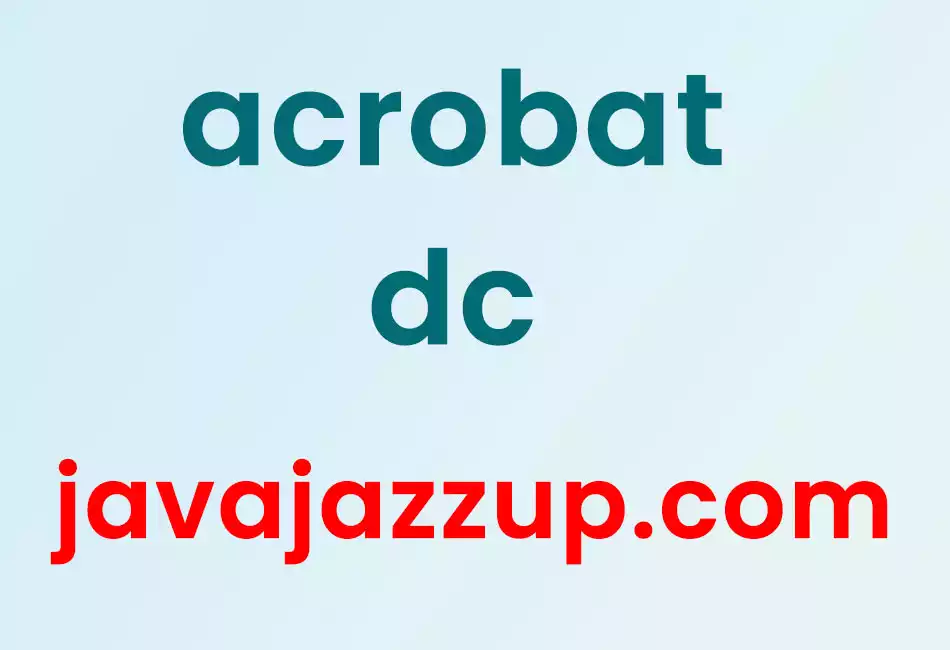 acrobat dc