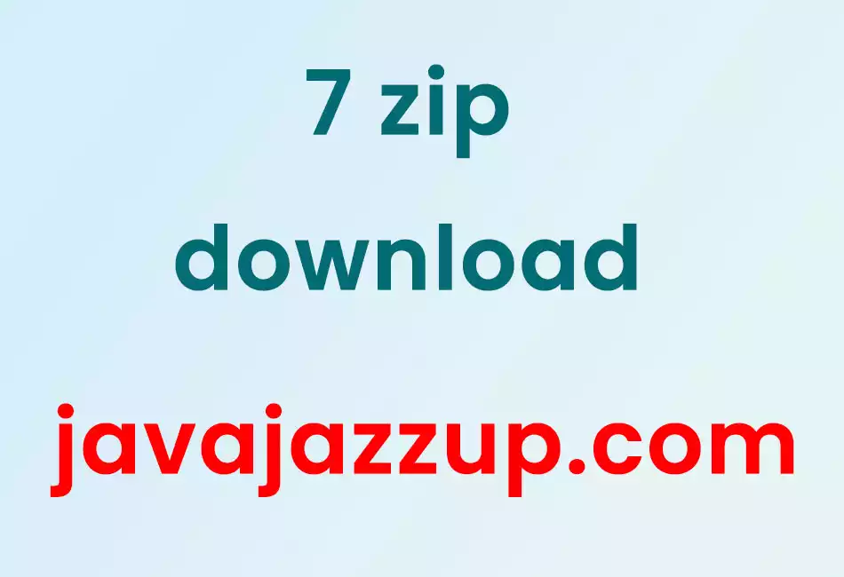 7 zip download