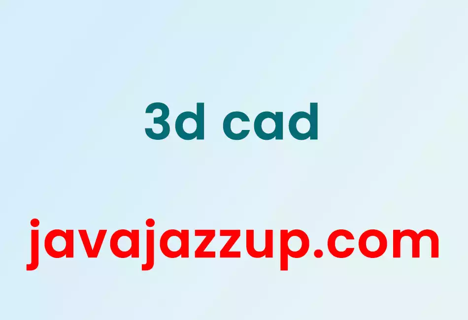 3d cad