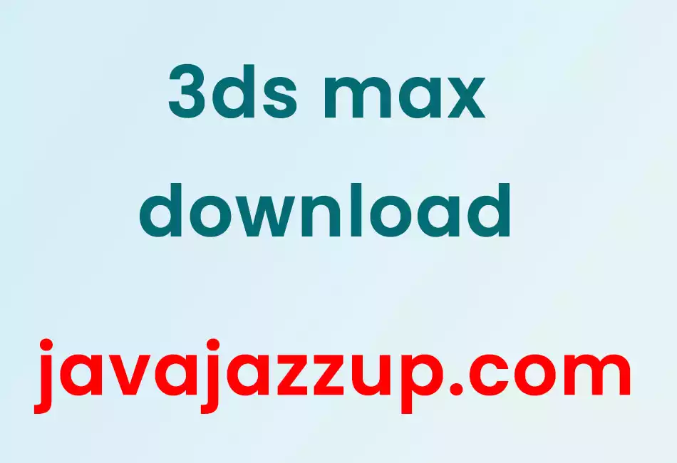 3ds max download